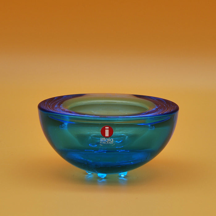 Iittala Ballo Blue Candle Holder