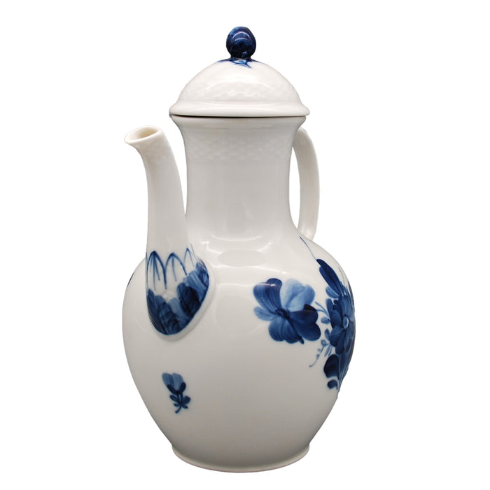 Royal Copenhagen Blue Flower Coffee Pot Design 8189, vintage